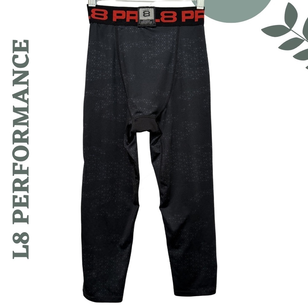🛍️ L8 Performance Quick-Dry Compression Leggings Small - Picture 3 of 8